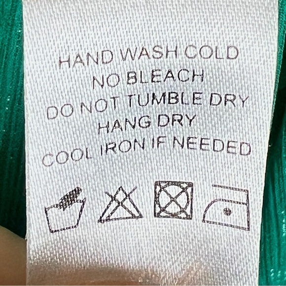 Lovers + Friends Green Blouse size S - Picture 6 of 6